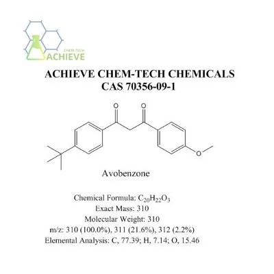 Avobenzone structure CAS 70356-09-1 | Shaanxi BLOOM Tech Co., Ltd Avobenzone structure CAS 70356-09-1 | Shaanxi BLOOM Tech Co., Ltd
