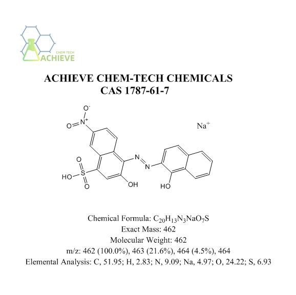 एरियोक्रोम ब्लैक कैस 1787-61-7