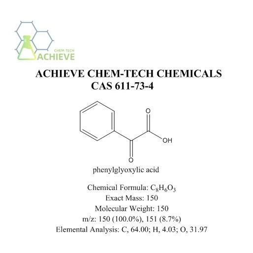 Phenylglyoxylic Acid CAS 611-73-4